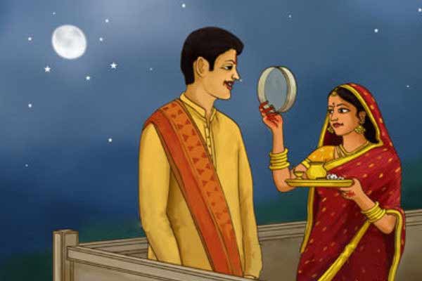 How to celebrate festival of karwa chauth - Hindu Festival After 100 years