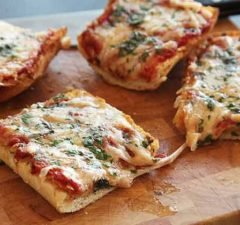 How to Make Bread Pizza on Tava at home