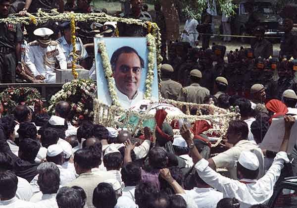 Rajiv Gandhi Funeral Live Telecast
