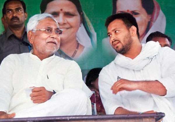 Nitish Kumar and Tejashwi Yadav faced off in Bihar assembly