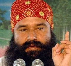Ram Rahim convicted of raping two women in 2002.